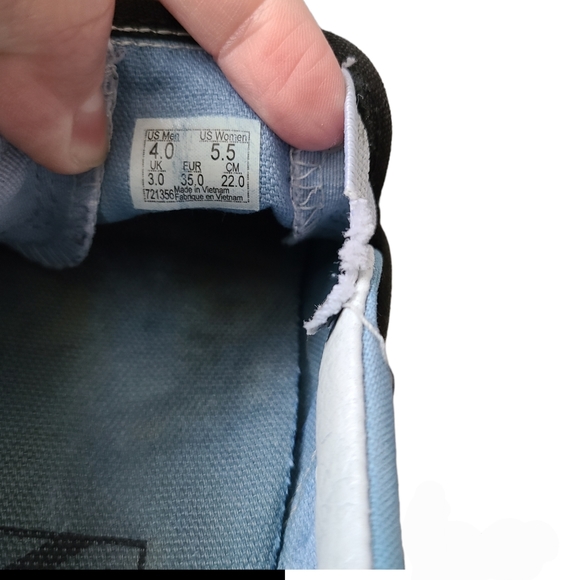 VANS| BLUE CHECKERBOARD| SLIP-ON - Picture 11 of 12